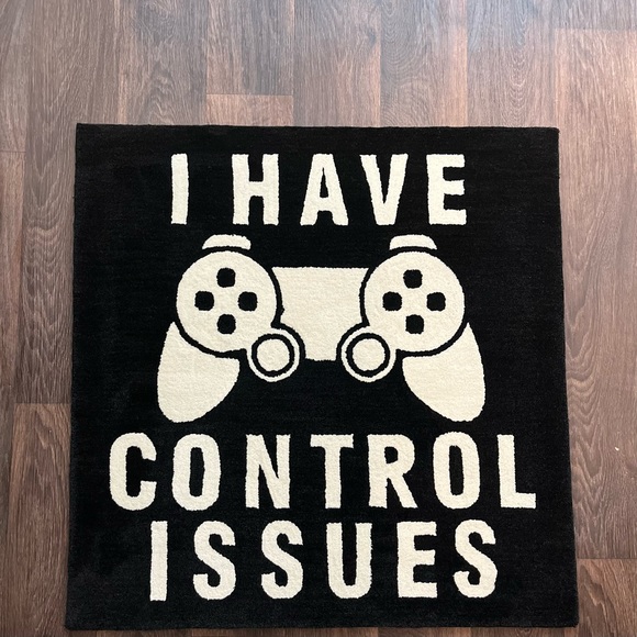 Game Control Handmade Tufted Rug